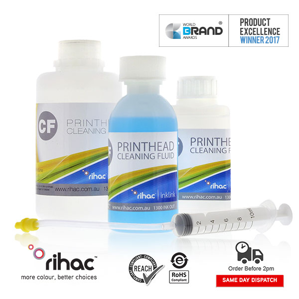 250ml or 100ml Piezo Print Head Cleaning Fluid Epson Canon Brother HP Inkjets eBay